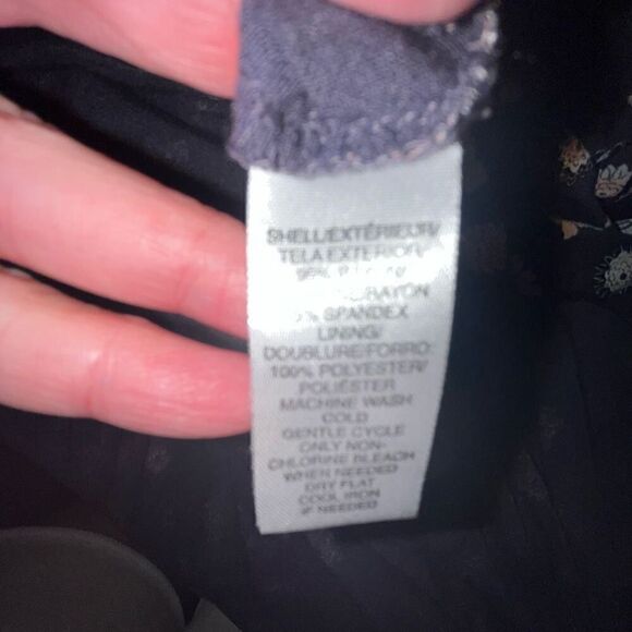 LOFT floral knit midi dress small - Picture 6 of 6